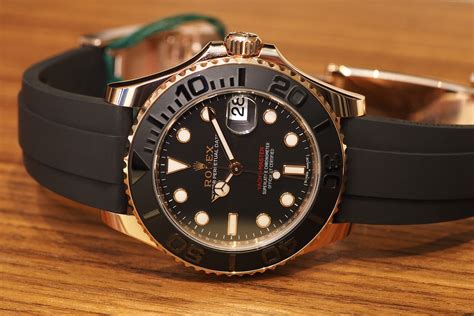 rolex yacht-master gold rubber 40mm prezzo|rolex yacht master 40mm new.